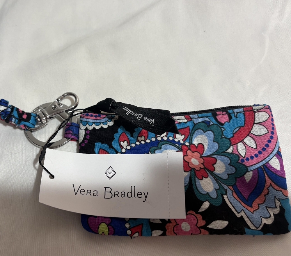Vera Bradley Multicolor Floral ID Wallet